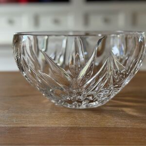 Vintage Gorham Crystal Star Blossom Bowl